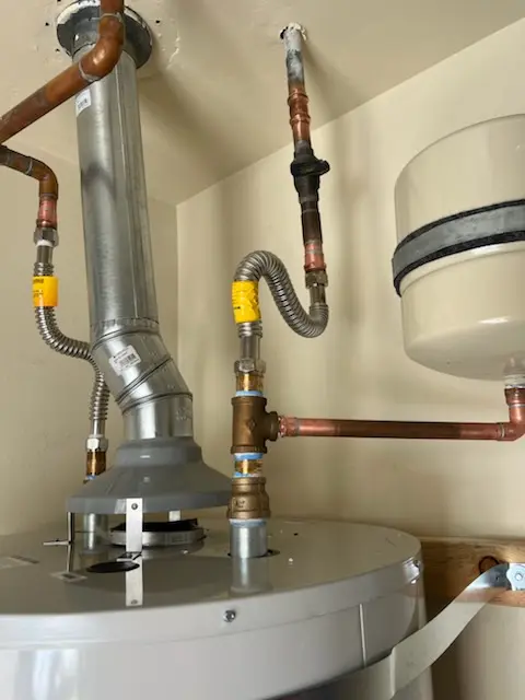 Water heater installation and plumbing repair in Montello